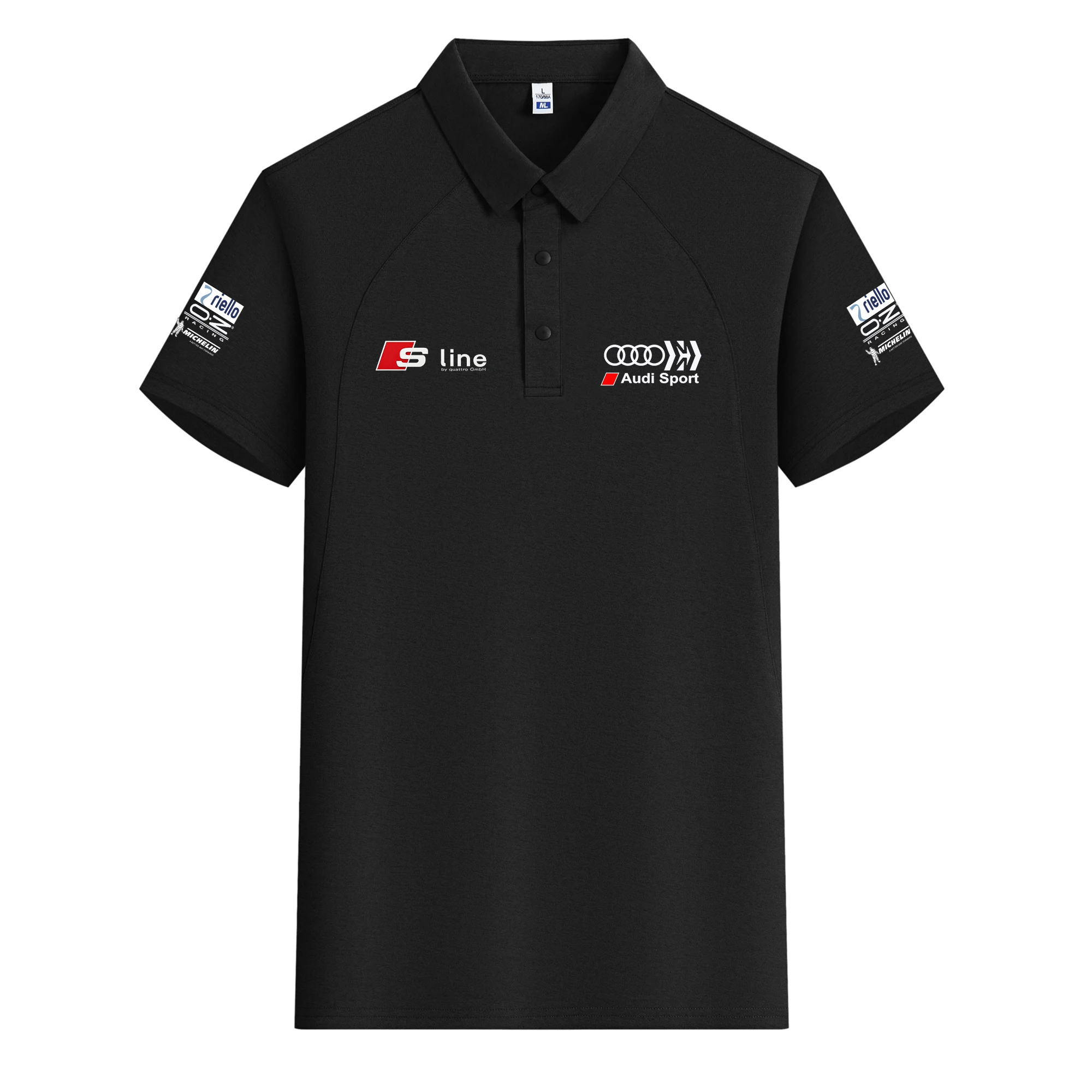 Audi Sport Edition men's Polo shirt, with a slim fit, sporty and casual design