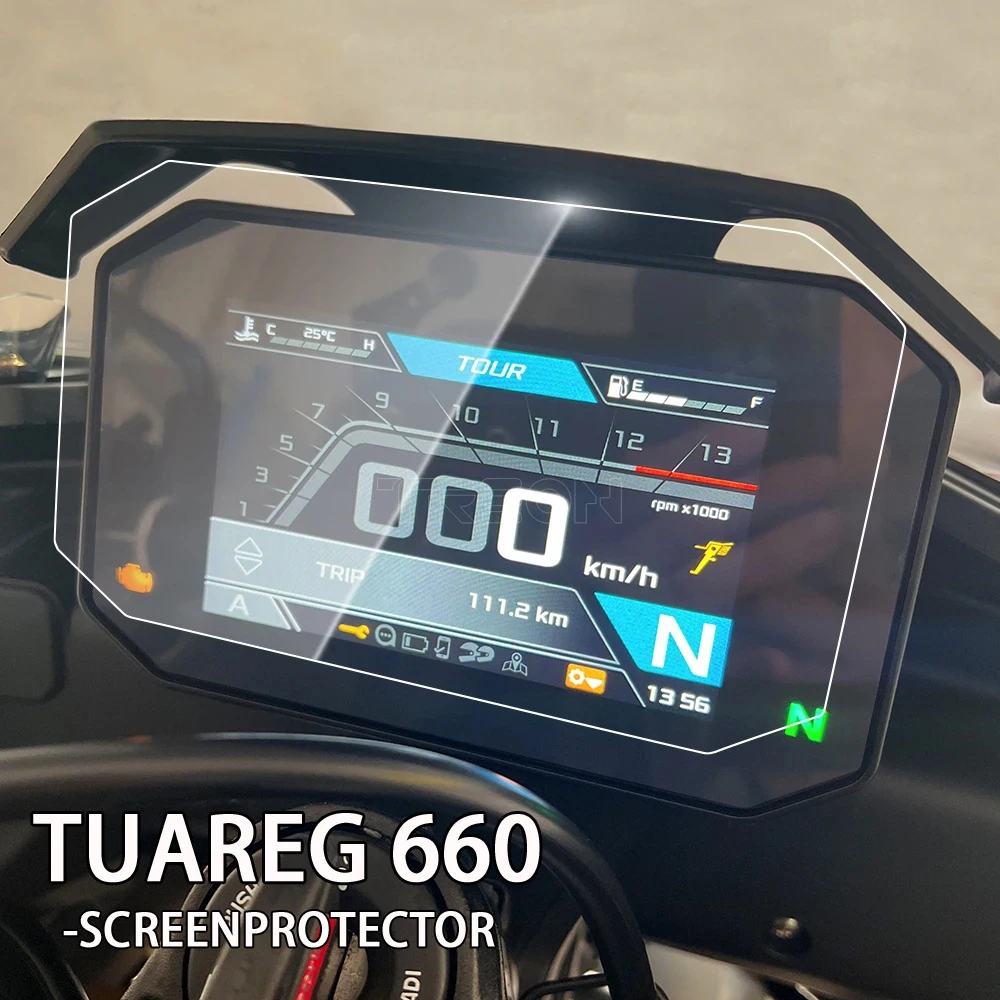 

2025 Tuareg 660 Accessories Dashboard Screen Protector for Aprilia Tuareg 660 Anti-glare Scratch Cluster Screen Protection Film