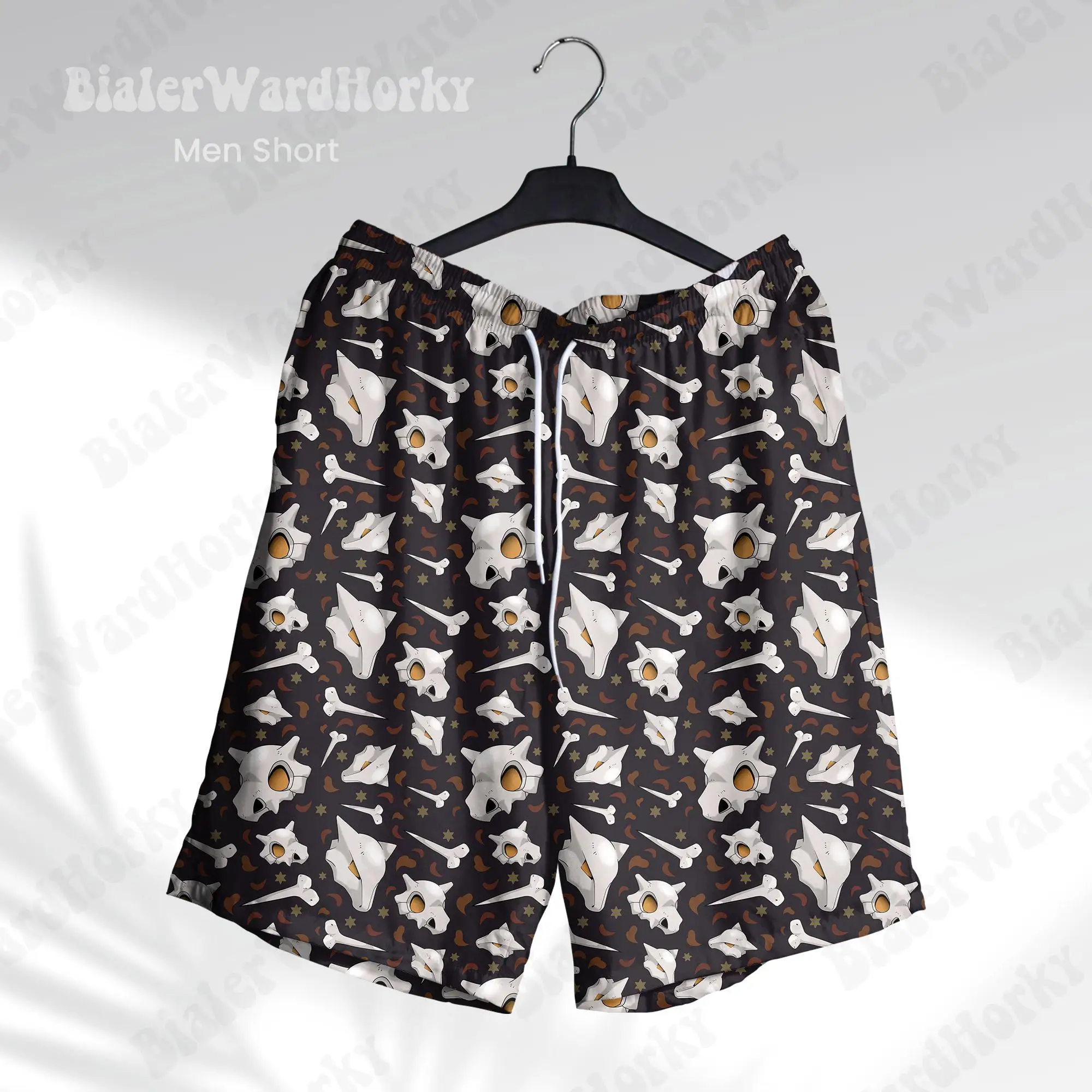 Cubone Hawaiian Shirt Pokémon Anime Grafik T-Shirt Sommer Sport Freizeit Herren T-Shirt Kinderbekleidung T-Shirt Y2k Frau ﻿ – Detail 6