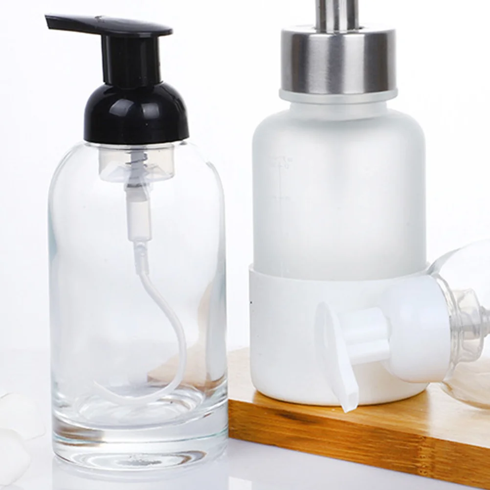 Pompa a pressione Bottiglia vuota Dispenser di shampoo riutilizzabile Contenitore portatile per sapone gel doccia per lozione a prova di perdite per viaggi a casa Hotel