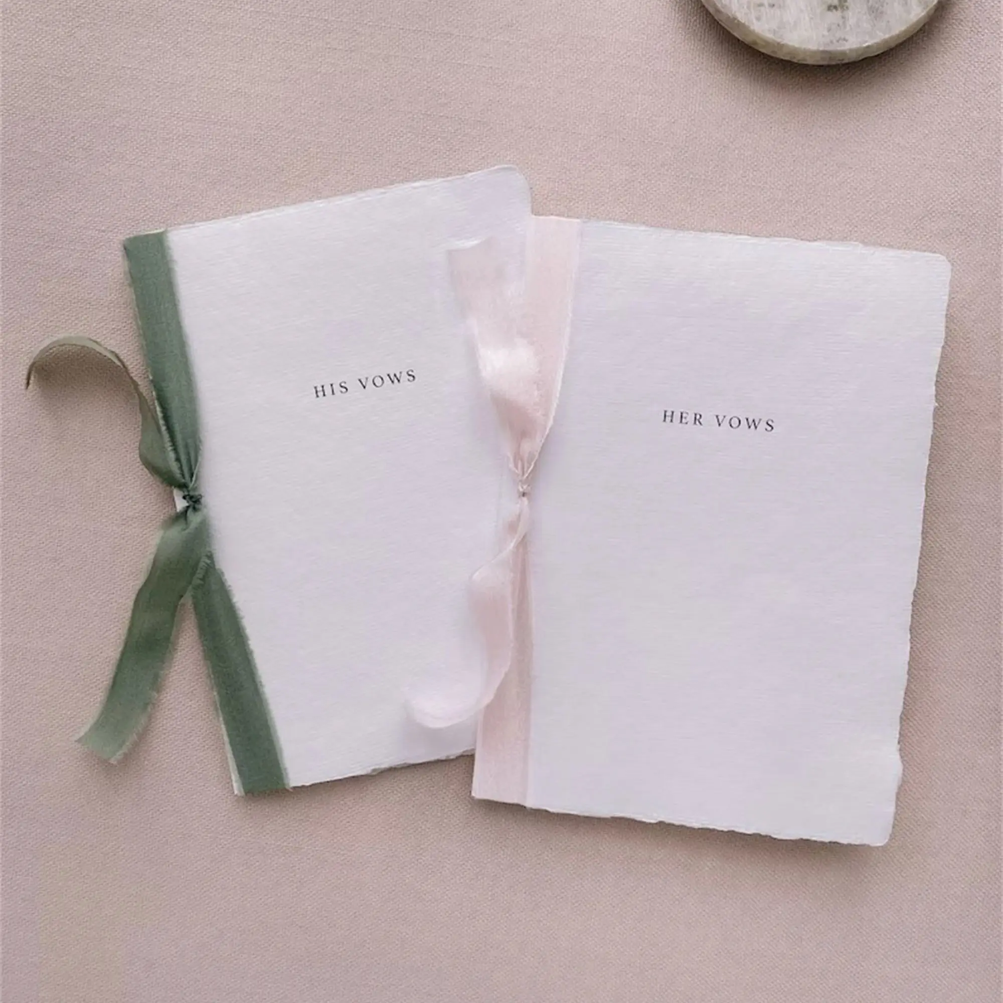 Handmade Paper Vow … - image