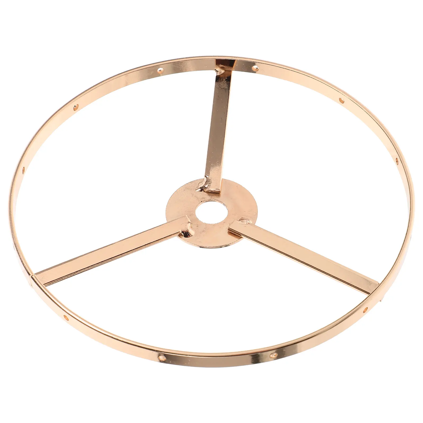 

Iron Lampshade Bracket Rustproof Lampshade Frame Ring for DIY Table Light Chandelier Home Decor Ceiling Light Frame