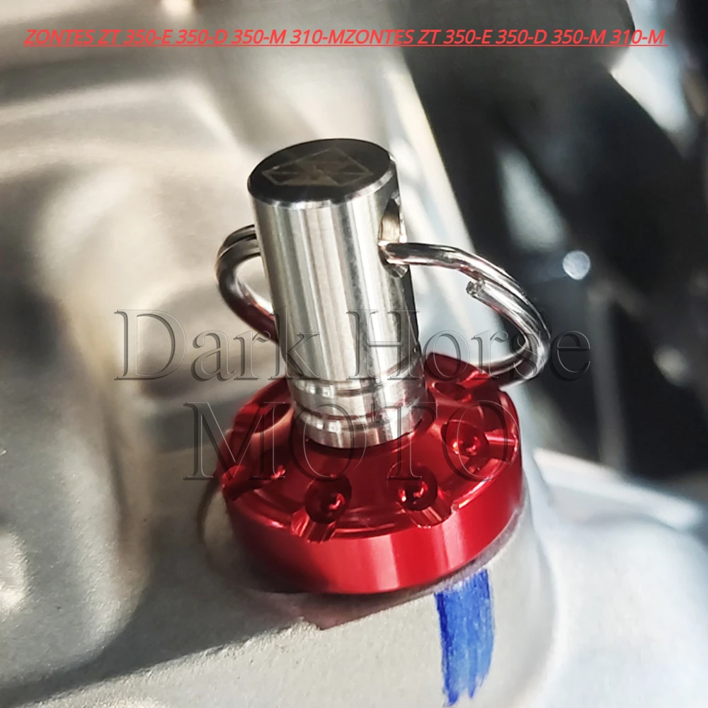 Scooter Anti-Theft Gear Oil Screw Oil Filler Anti-Warping Nut Modified Personality FOR ZONTES ZT 350-E 350-D 350-M 310-M