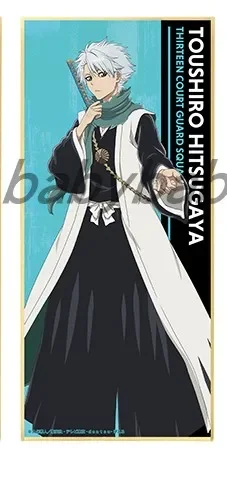 Anime Mini Figures Doll Toushirou Hitsugaya Byakuya Kuchiki Shinji Hirako Acrylic Stands Model Cosplay Toy for Gift