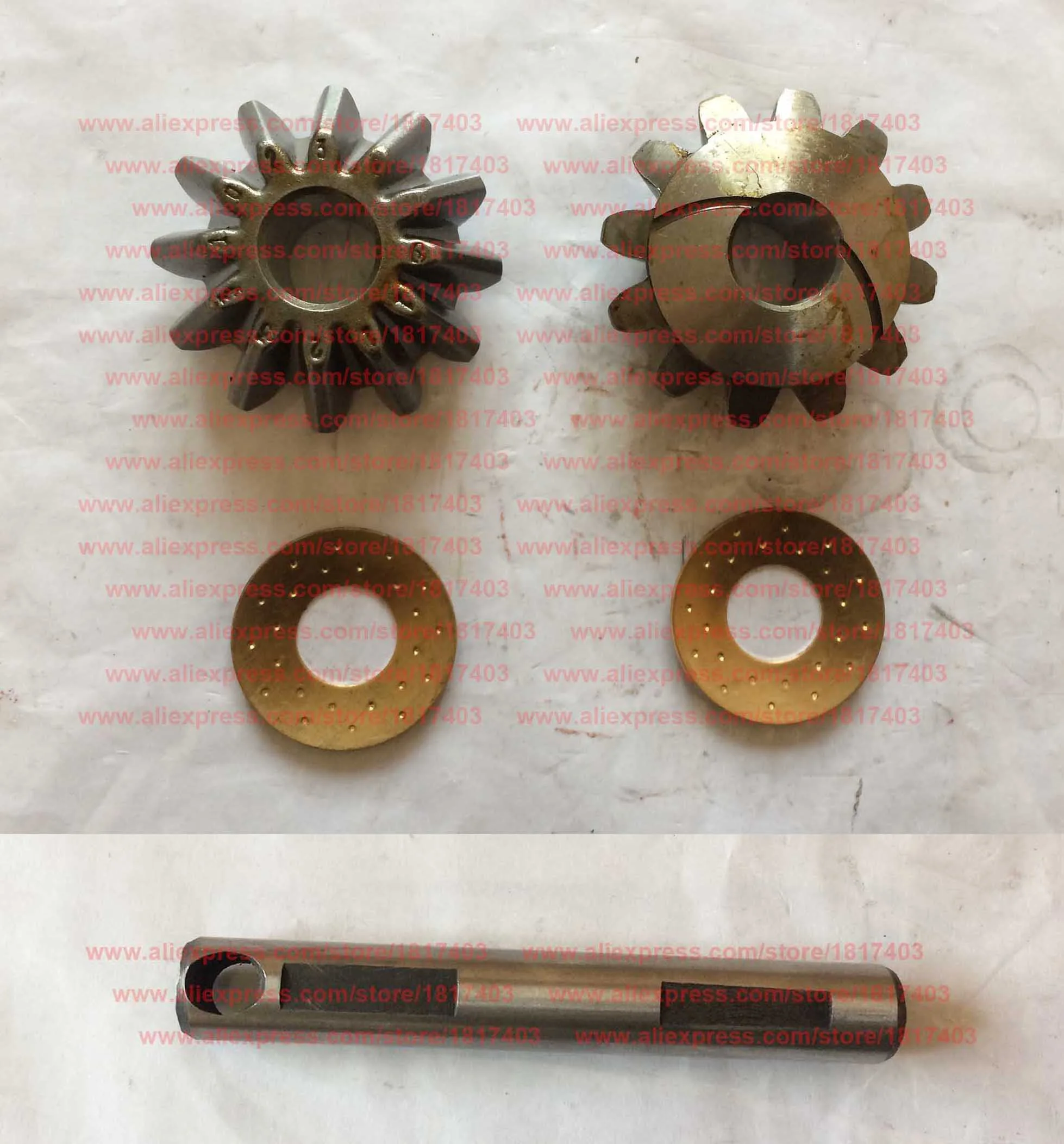 

JINMA 184.31.183 Planet Gear + 184.31.184 вал шестерни планеты + шайба 184.31.182, JINMA / JM 18 - 28HP Детали передней оси трактора