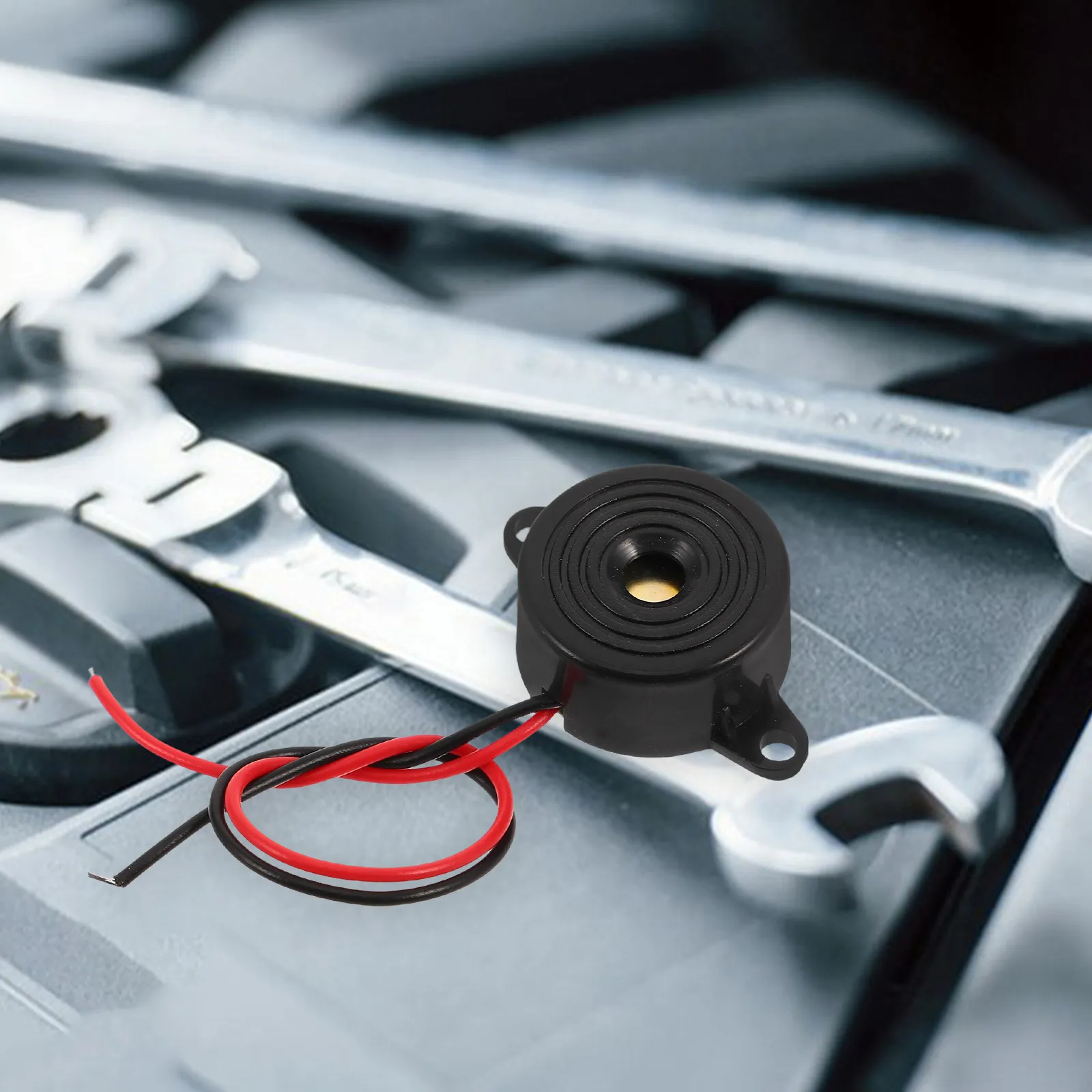 

2Pcs Active Piezoelectric Alarm Buzzer High Decibel Dc 3-24V Electronic Safety Buzzer Continuous Tone Warning Alarm