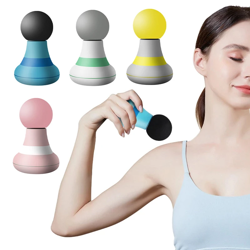 

Портативный мини-массажный пистолет, релаксация, облегчение боли, фасциальная вибрация, массаж мышц тела, зарядка через USB, оборудование для фитнеса, 100-220 В