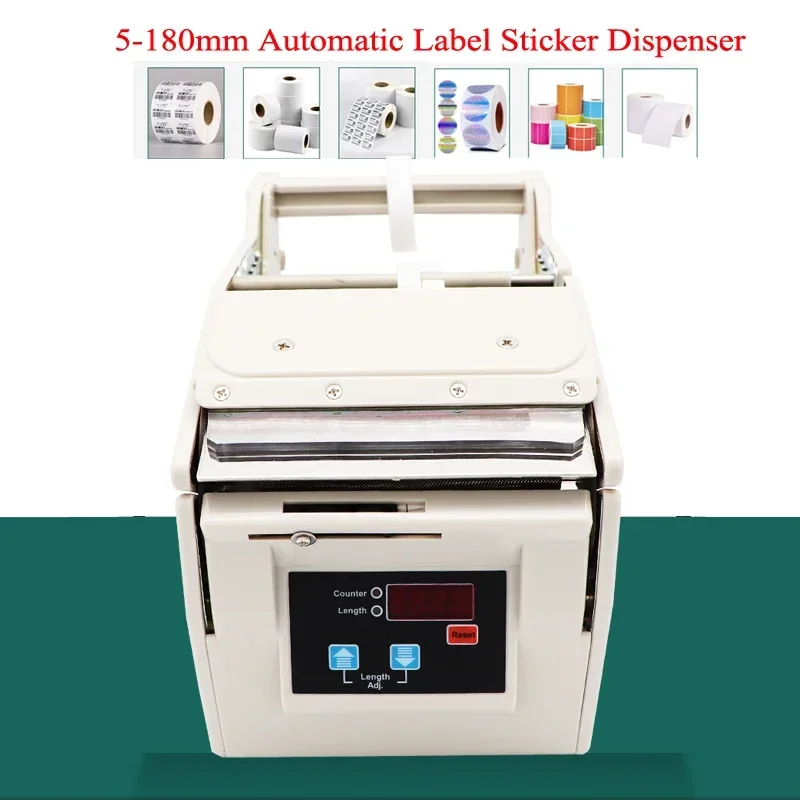 5-180mm Automatic Label Dispenser Machine Stripping Label Device X-100 X130 X-180 Portable Label Applicator Sticker Separating