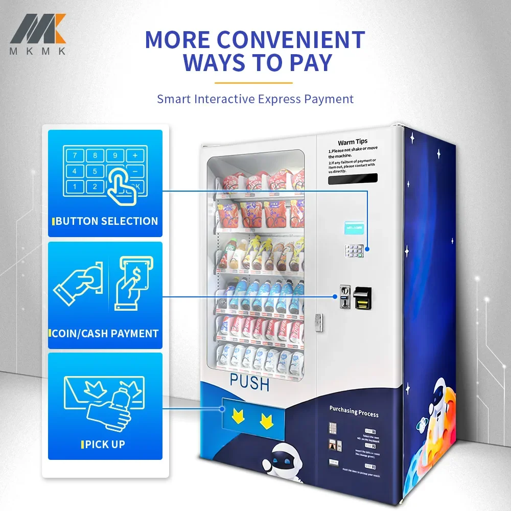 Support Customized Large-capacity Vending Machines