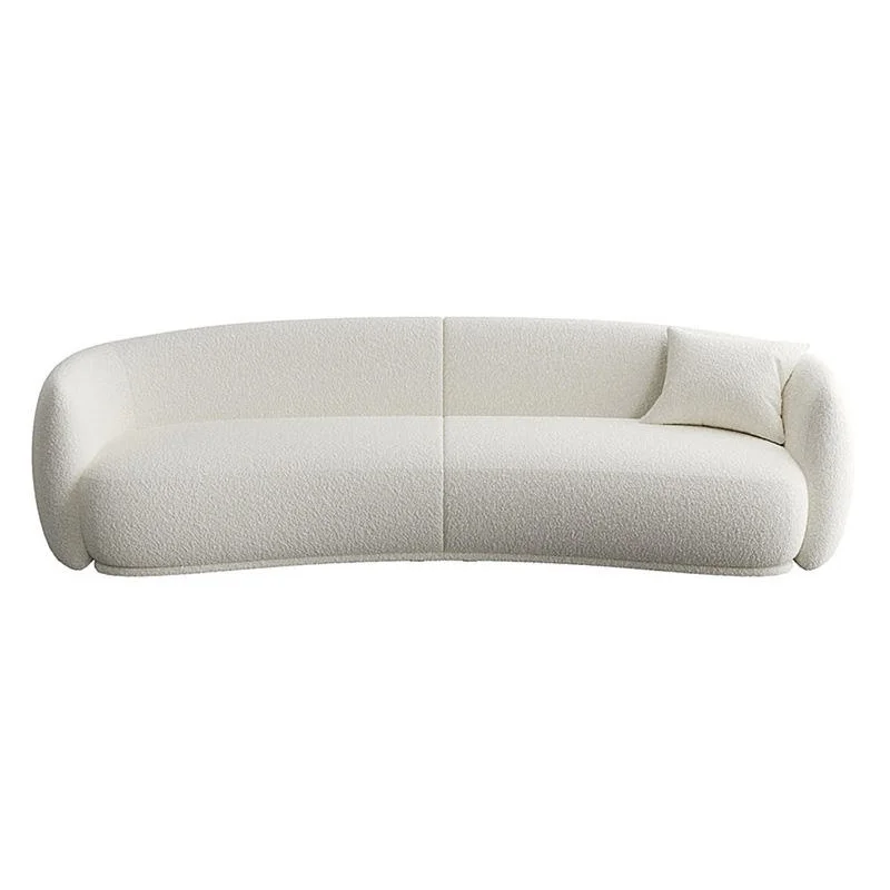 

Modern design, size soft Booker curve sofa, living room combination sofa