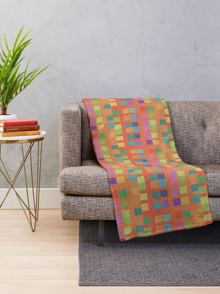 Abstract Skyscraper Lights- Golden Hour Throw Blanket For Baby Vintage Blankets