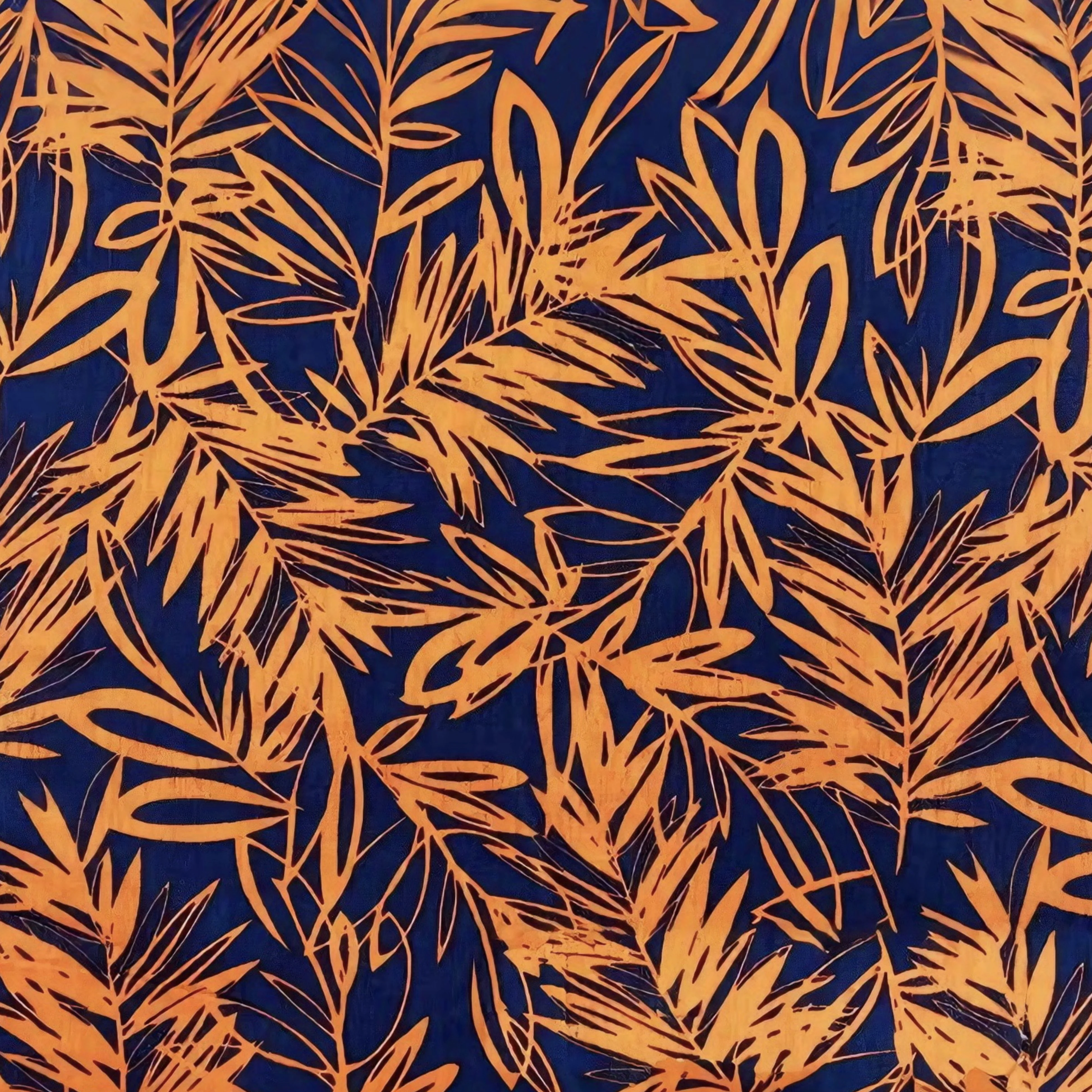 0.5m/1m/2m/3m5m Tropical Leaf Print Fabric 100% Cotton Material for Dress Skirt Blouse Home Textile Sewing Craft Supplies