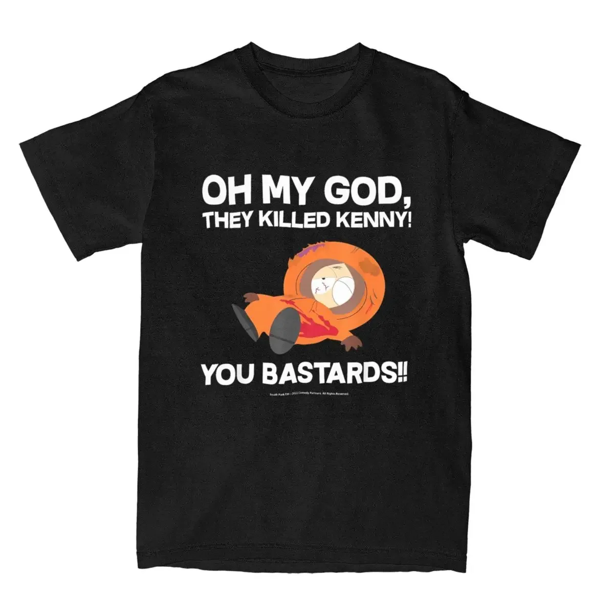 Classic Southpark Funny Oh My God They Killed Kenny Cartoon Graphic T Shirts for Woman Online Game Street Fashion Tees Tops Y2k