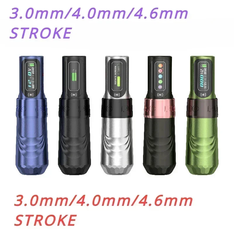 

Best-Selling Wireless Tattoo All-in-One Machine High Quality Brushless Motor Direct Drive 3.5-4.6 Stroke Cut Line Tattoo