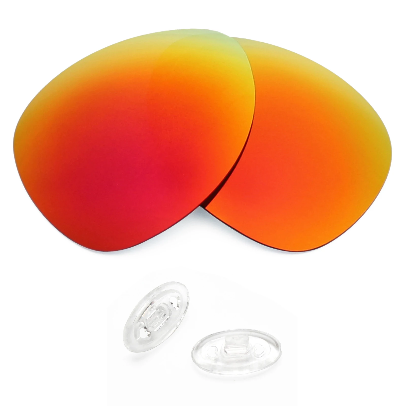 Ezoptix123 Polarized / Non-Polarized Lenses and Nose Pads Replacement for Oakley Plaintiff OO4057 - 61mm Sunglasses