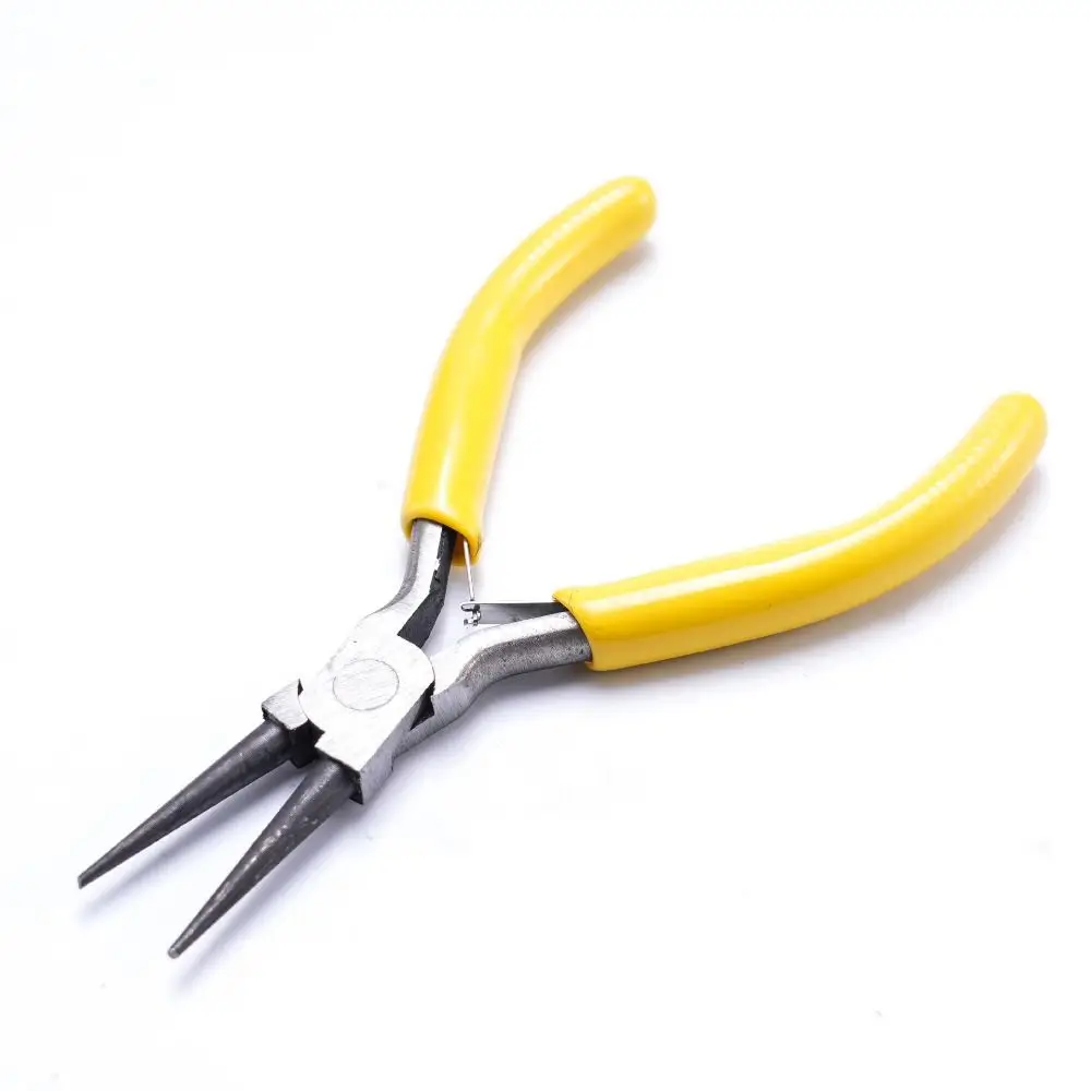 8 قطعة/المجموعة المحمولة صنع المجوهرات كماشة مجموعة كماشة عدم الانزلاق مقبض الديكور أداة عدة الانتقال الدائري فتاحة DIY بها بنفسك صنع المجوهرات أطقم