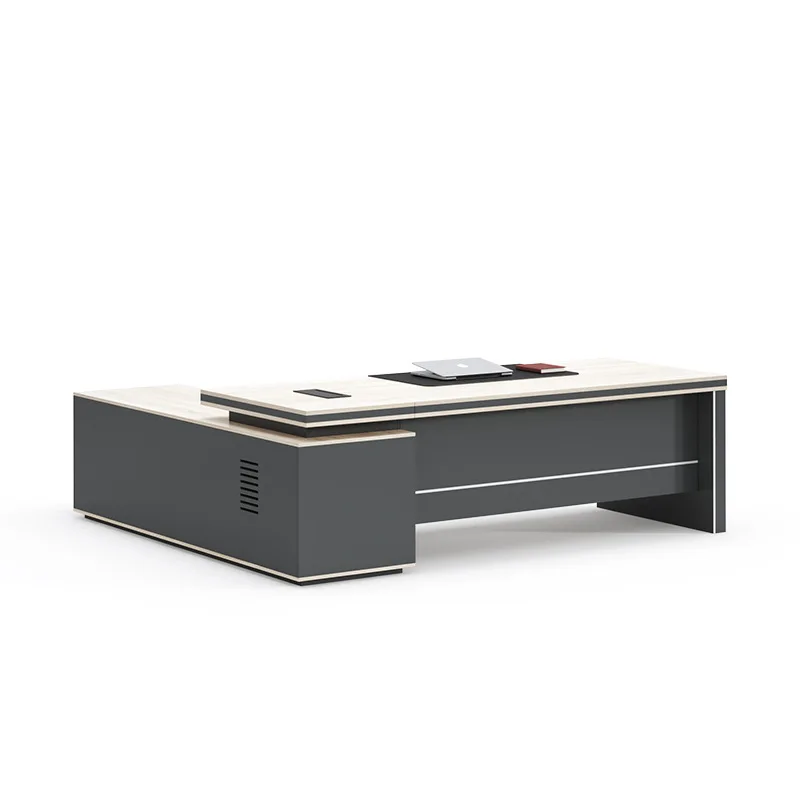 

Стол и стулья Boss Стол президента Простой светлый роскошный элитный офис