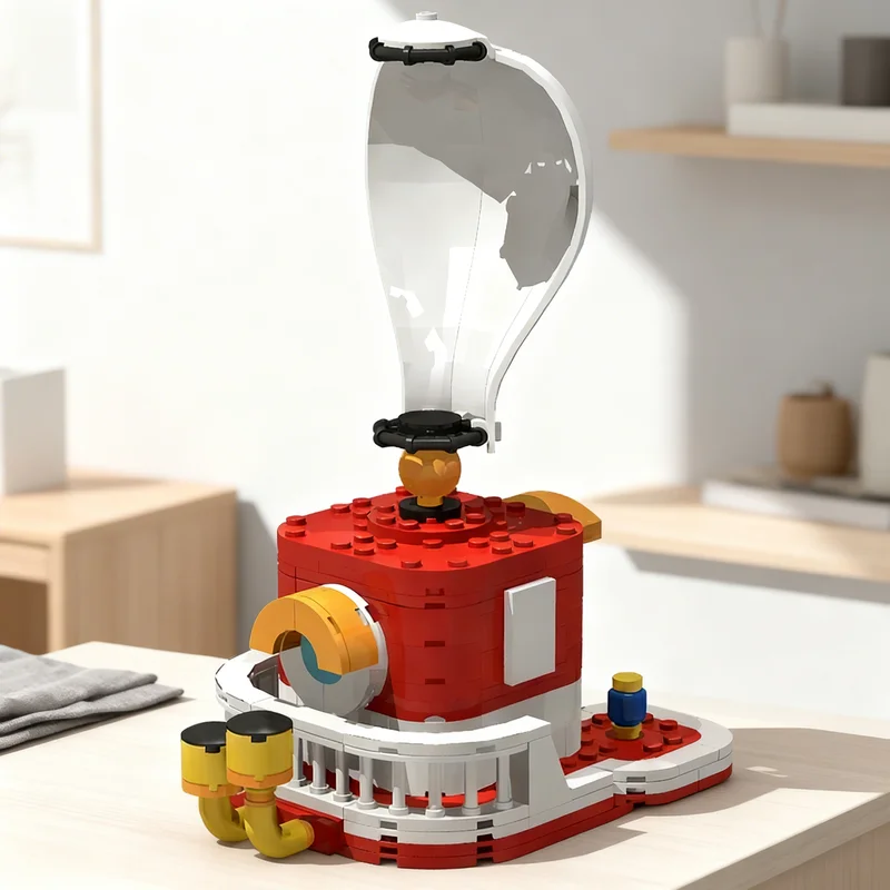 

242 детали MOC: Конструктор «Одиссея Марио» — креативный подарок для сборки, декор для дома и офиса, премиум-игрушка для взрослых и детей