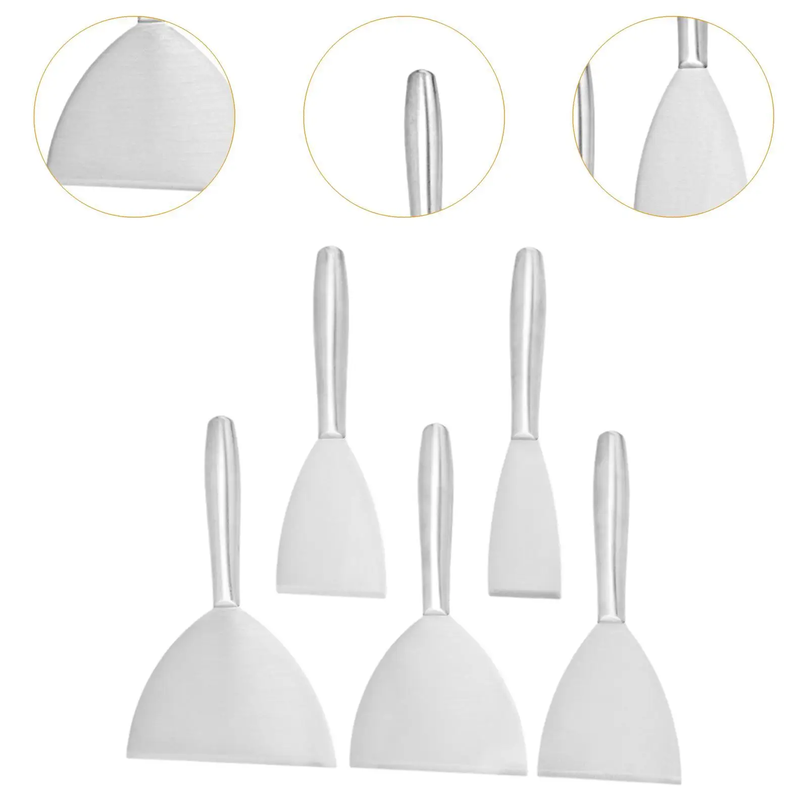 5 Pezzi Strumenti per Raschiare il Stucco Strumenti Spackle facili da usare per la Riparazione di Decalcomanie per Cartongesso Applicazione di Stucco Gesso Decorazione domestica fai da te