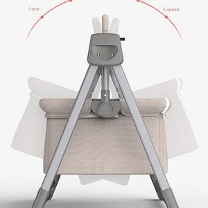 كرسي نوم ذكي لسرير أطفال كهربائي متعدد الوظائف للأطفال 2023 سلة نوم للأطفال حديثي الولادة 0-3 سنوات أعلى 10 مبيعات أرجوحة أطفال أوتوماتيكية - رقم 4