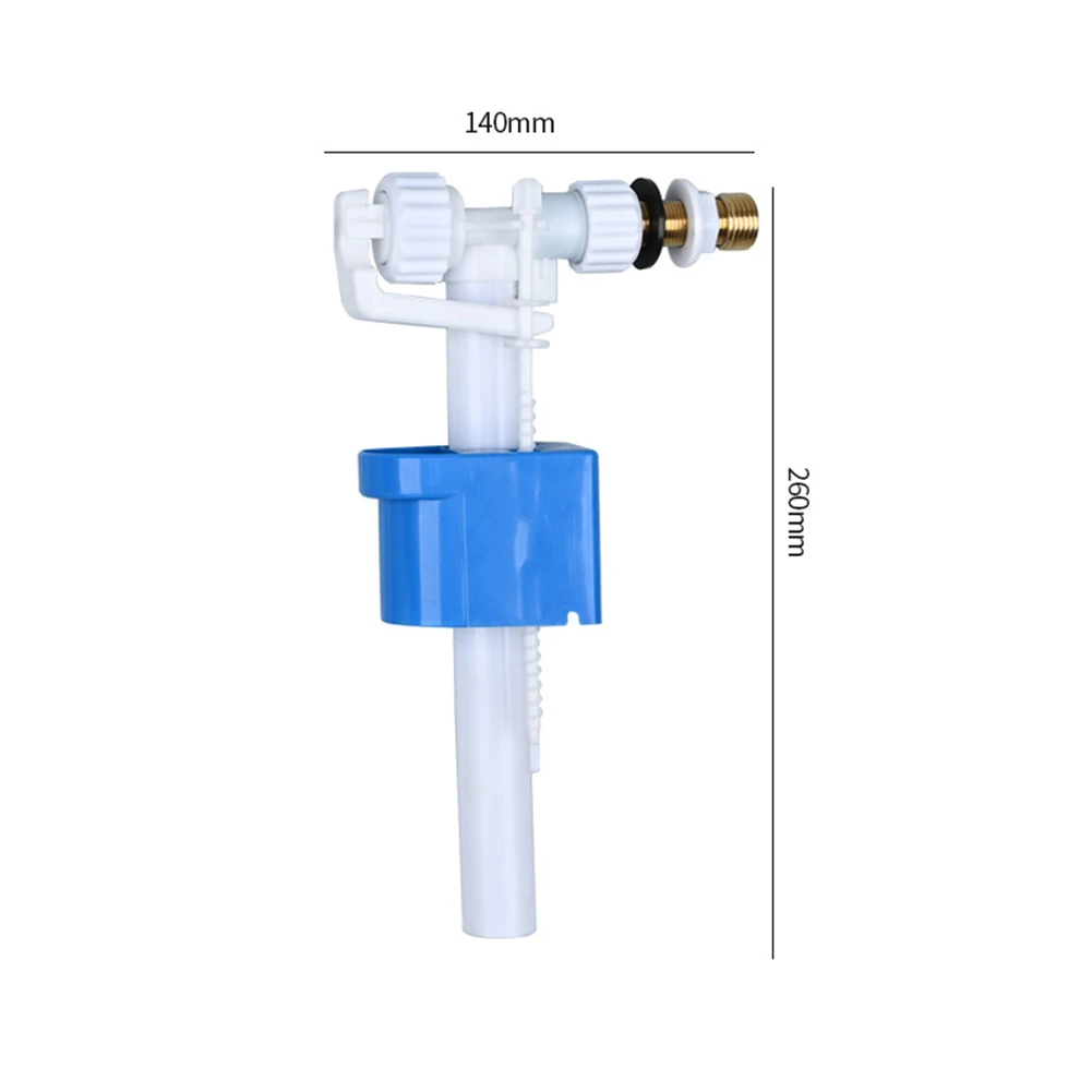 Cistern Filling Valve G3/8 G1/2 Inch Connection Cistern Toilet Inlet Valve High Pressure Side Inlet Valve Toilet Drain Valve