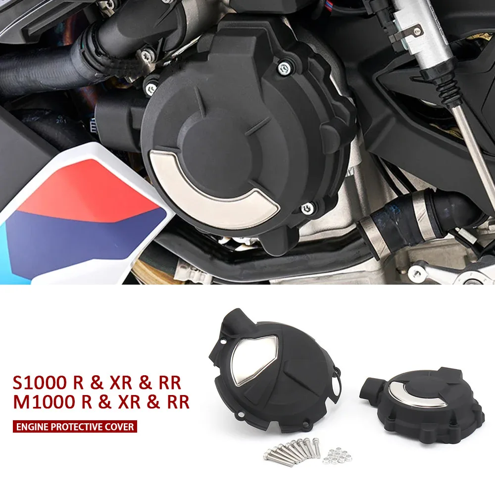 

Engine Protection For BMW M1000R M1000RR M 1000 XR S1000R S1000XR Engine Cover Protective Clutch or Alternator S1000RR 2019-2025