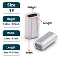 Flat tube Size 1