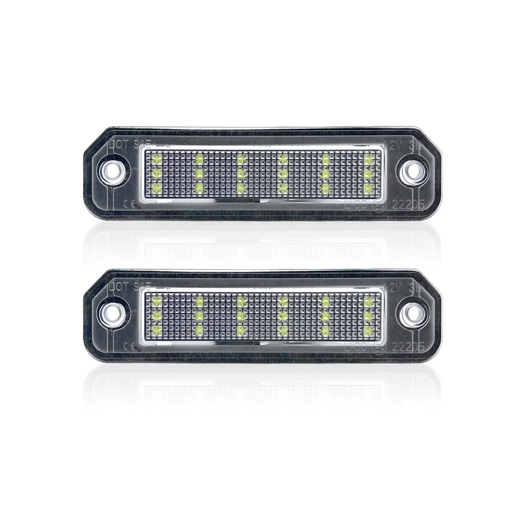 Luces LED blancas para matrícula, luces para Honda Civic EJ EG EK Coupe/Hatchback/Sedan CR-X Del Sol Integra SJ, 2 uds.