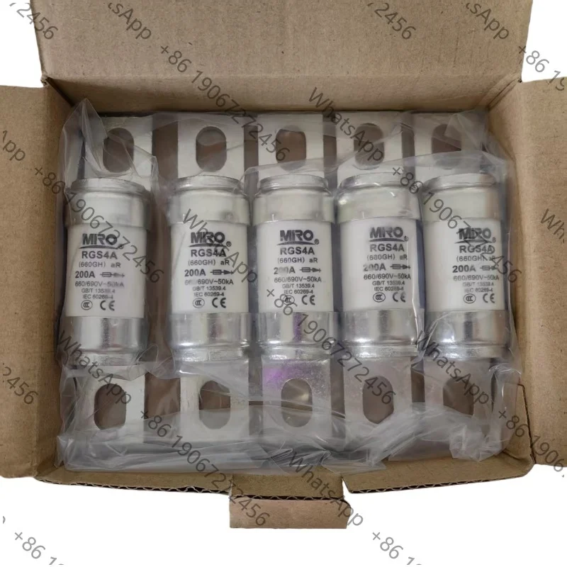 10 шт. предохранителей RGS4A 63A 80A 100A 125A 140A 150A 160A 180A 200A 220A 660/690V 660GH