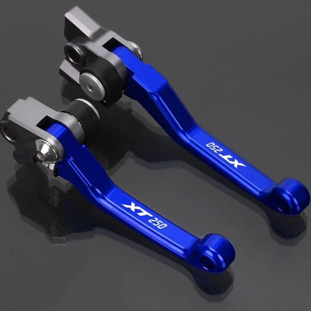 For Yamaha XT250 XT 250 2005-2017 2016 2015 2014 2013 Motocross Foldable Pivot Dirt BikeBrake Clutch Levers Cable Lever Handle