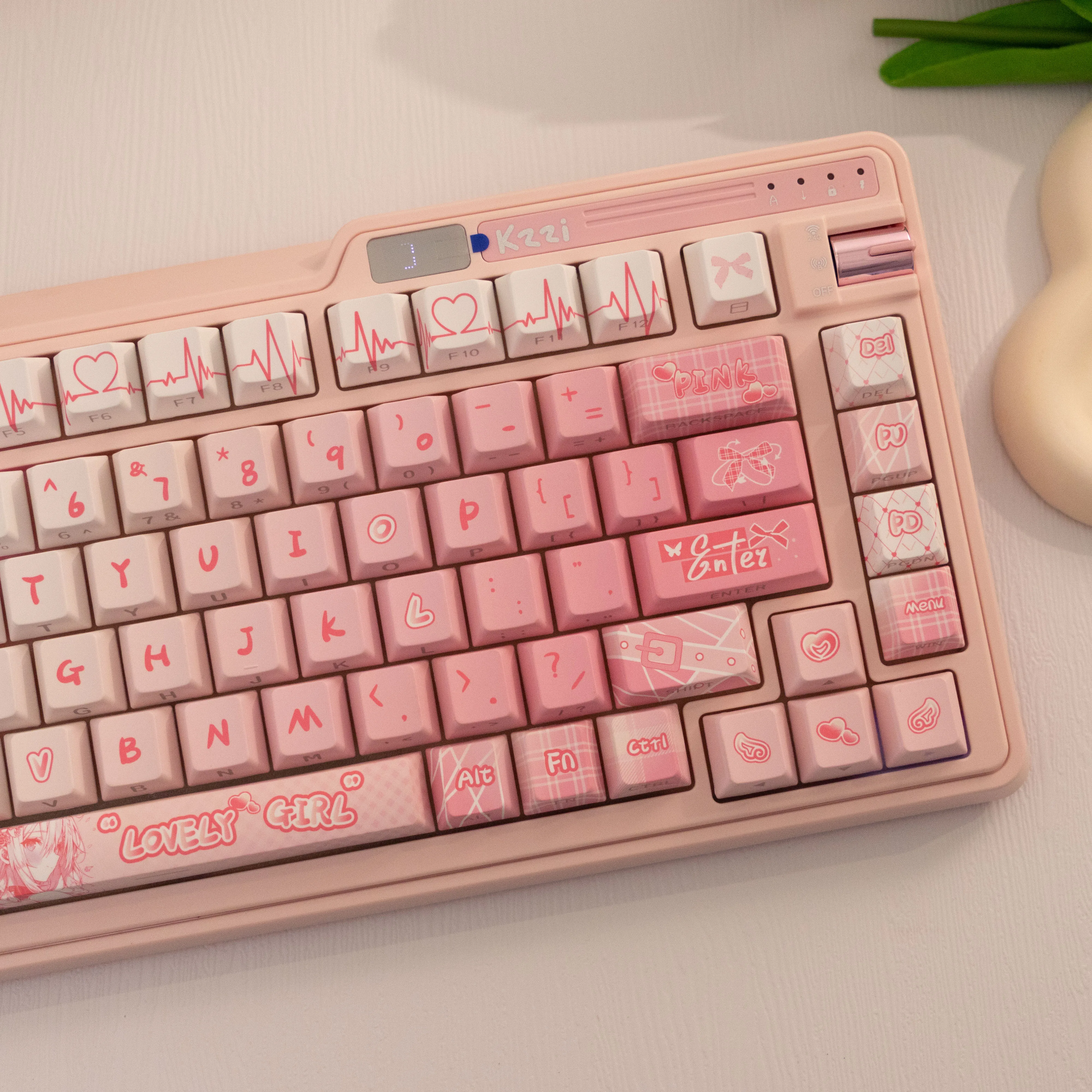 138key Diary PBT Keycap Side Engraved Translucent Dye-Sublimation,Compatible with MX for  Keyboard Fit 61/64/68/87/96/104/108