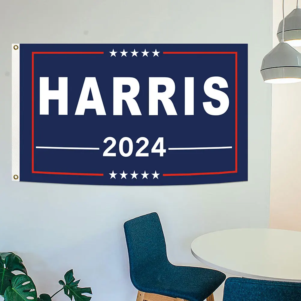 

2024 Flag Durable Outdoor Election Banner Patriotic Support Yard Garden Flag