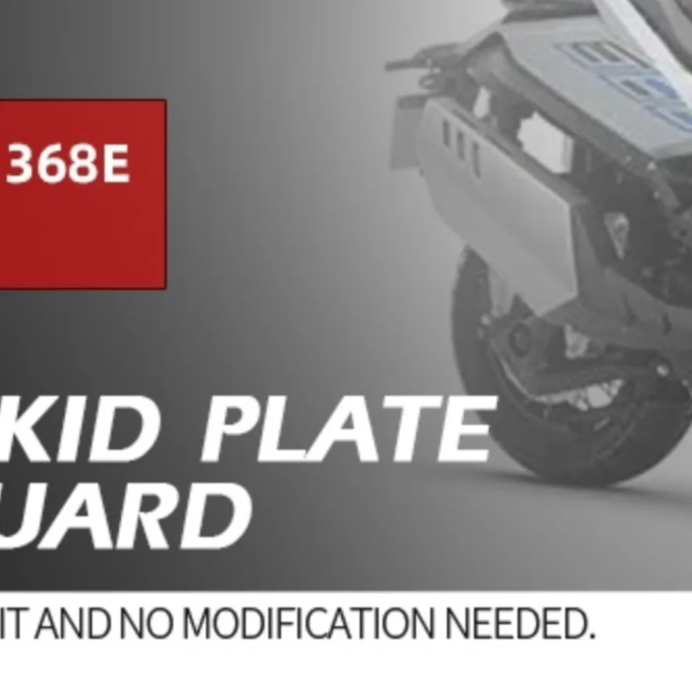 

2024-2026 For Zontes 368G 368E 368K 2025 Motorcycle Accessories Engine Skid Plate Cover Guard Engine Skidplate Chassis Protector