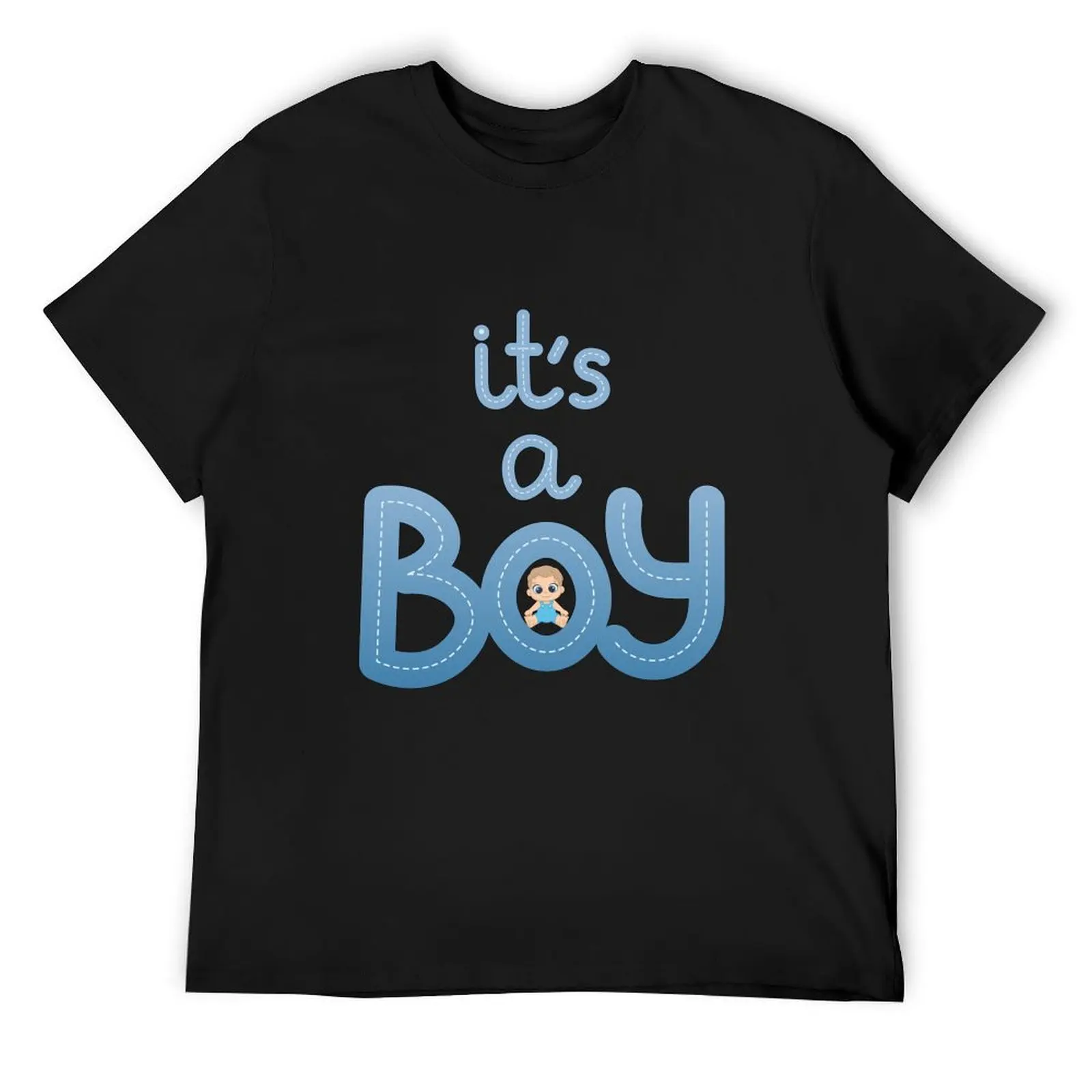 

Its a Boy T-Shirt summer shirt Blouse anime clothes T-shirt men