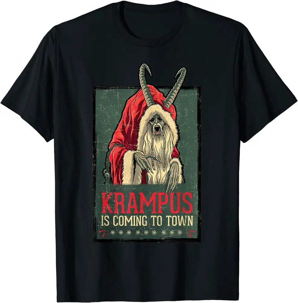 US Legendary Pictures Krampus Poster Vintage 01 T-Shirt Anime Graphic T-shirts Y2K tops Unisex Summer Short Sleeve