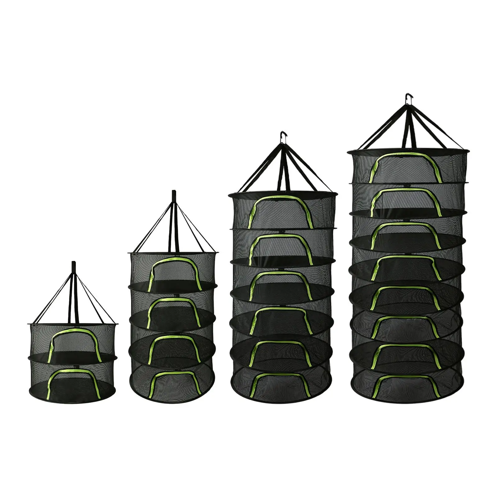 

Plant drying rack, net hanging plants, multifunctional, foldable
