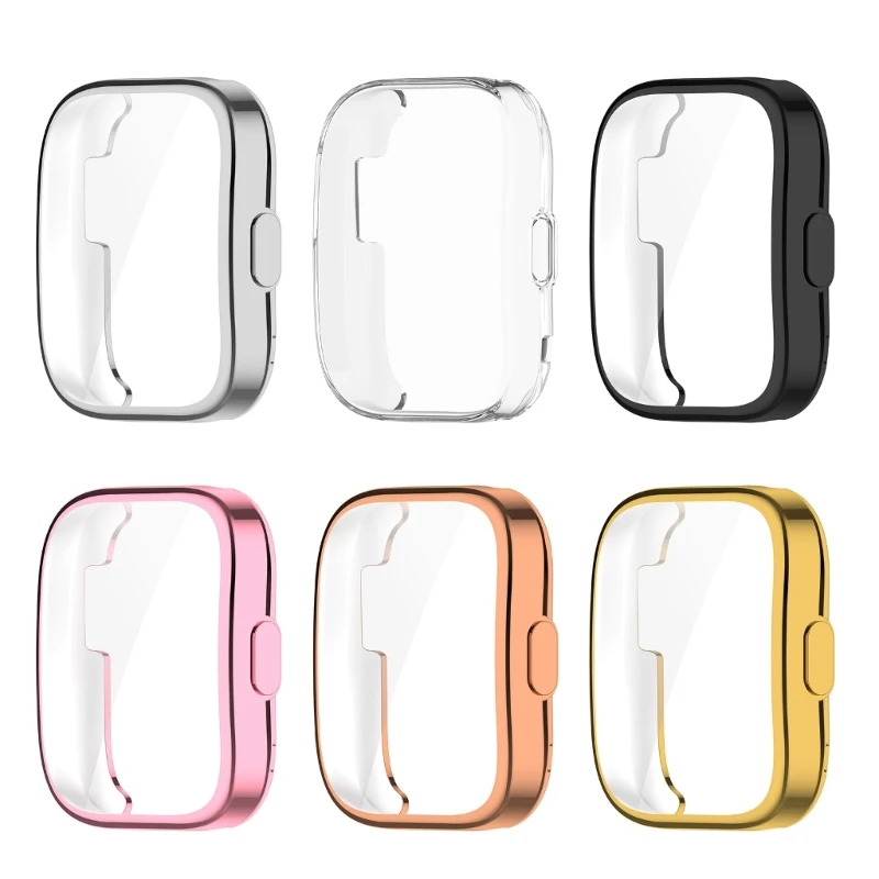 T8WC Case for Bip 5 (A2215) Smartwatch TPU Case Shockproof Cover All-Around Protective Bumper Shells