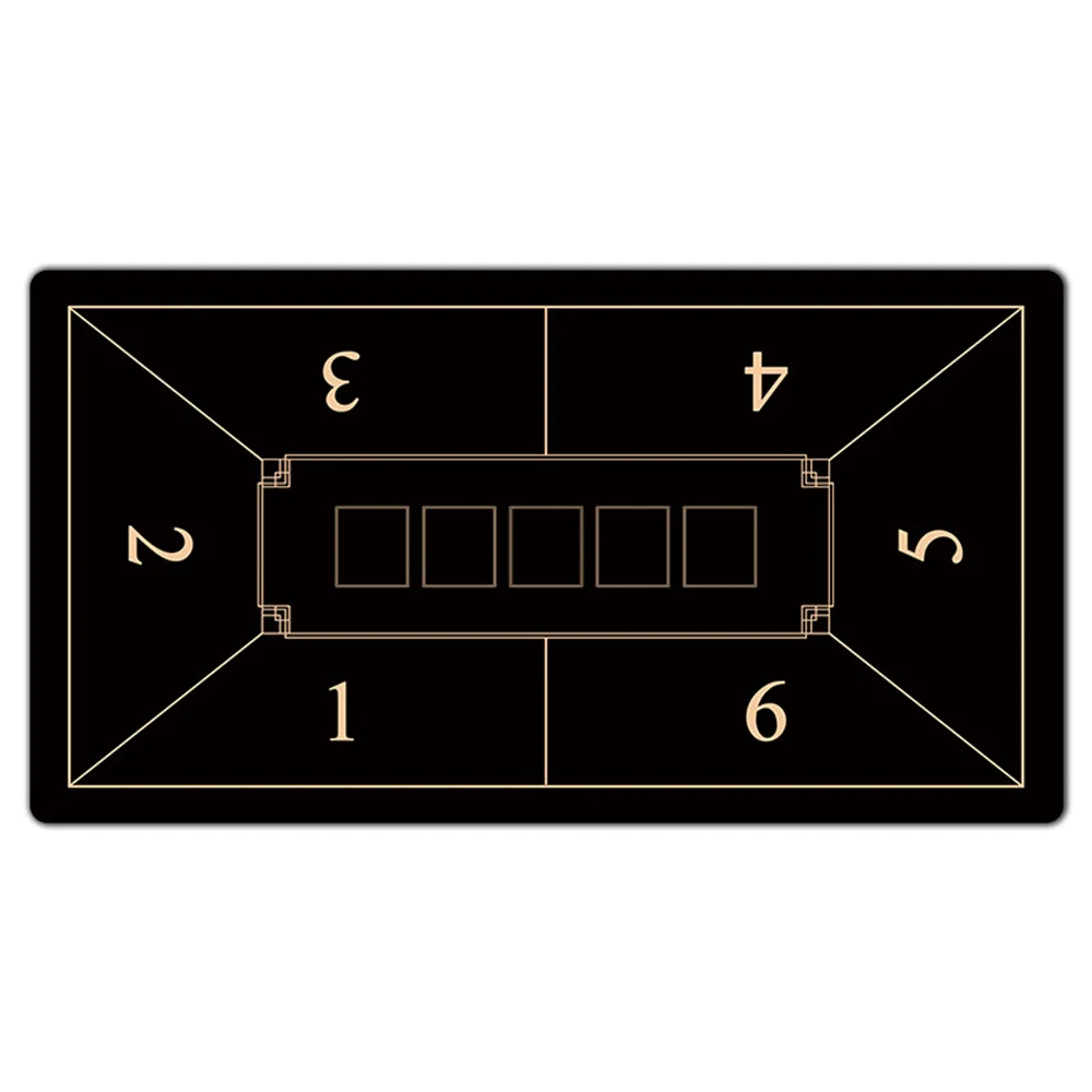 

Texas Hold'em Table Mat Rubber Waterproof Poker Table Mat Casino Club Professional Table Mat Entertainment Accessories