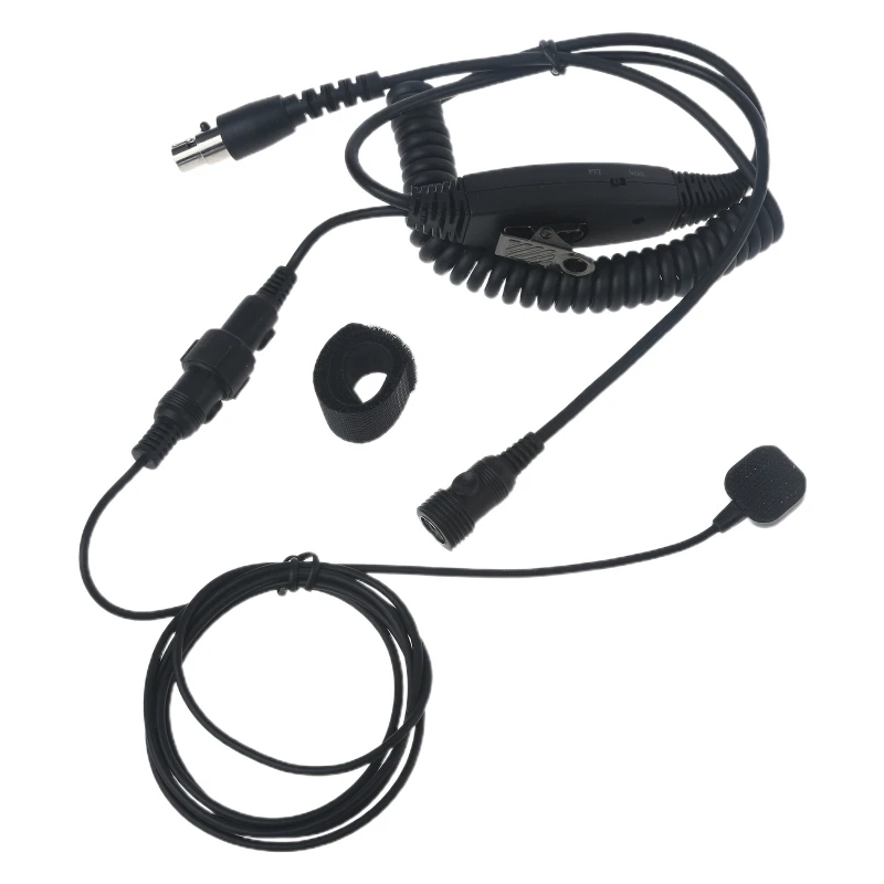 

Headphone Extension Cord 5 Pin Aviation Headset Cable for Walkie-talkies