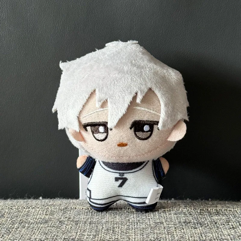 10cm Blue Lock Kawaii Q-Version Plüschfigur Itoshi Sae Anime-Plüsch-Schlüsselanhänger Taschenanhänger Spielzeug als Geschenk