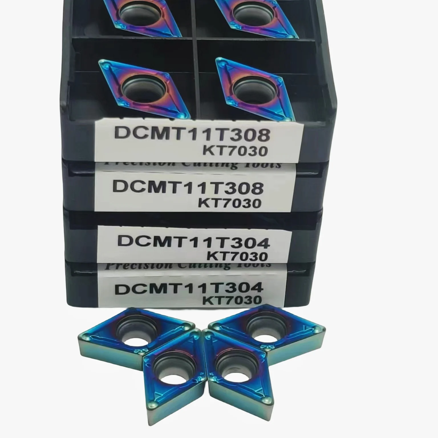 Твердосплавные пластины DCMT11T304 DCMT11T308 KT7030 UE6020 US735, инструмент для внутренней обточки