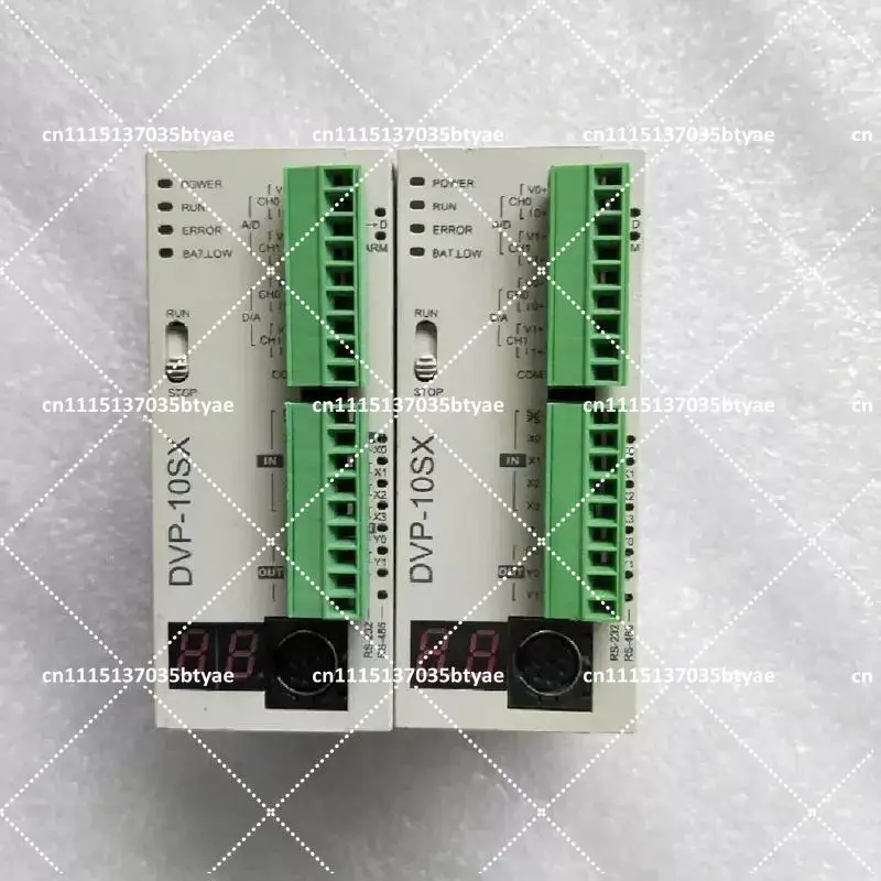 DVP10SX11R/DVP10SX11T PLC Module - DC24V 2AI 2DO 2AO Relay/Transistor Module  90% new