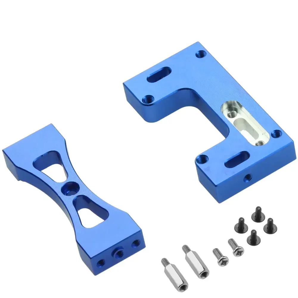 

Metal Steering Servo Fixed Mount Bracket for WPL 1/16 MN D90 99s RC Car Upgrade Parts Accessories