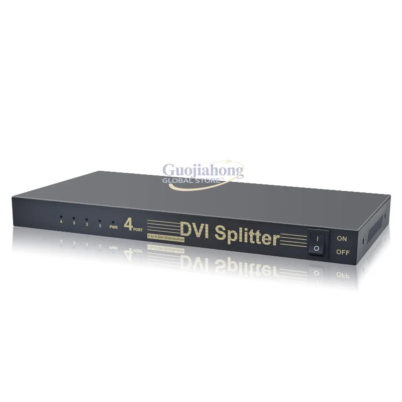 

eKL-104D DVI4 port distributor 1080P h&igh definition resolution support widescreen display plug and play