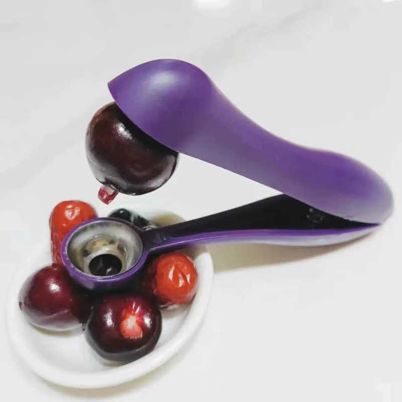 Cherry Pitter Seed Remover Tool Jujube Date Corer Fruit Stoner Portable Cherry Seed Extractor For Jujubes Cherry Stone Remover