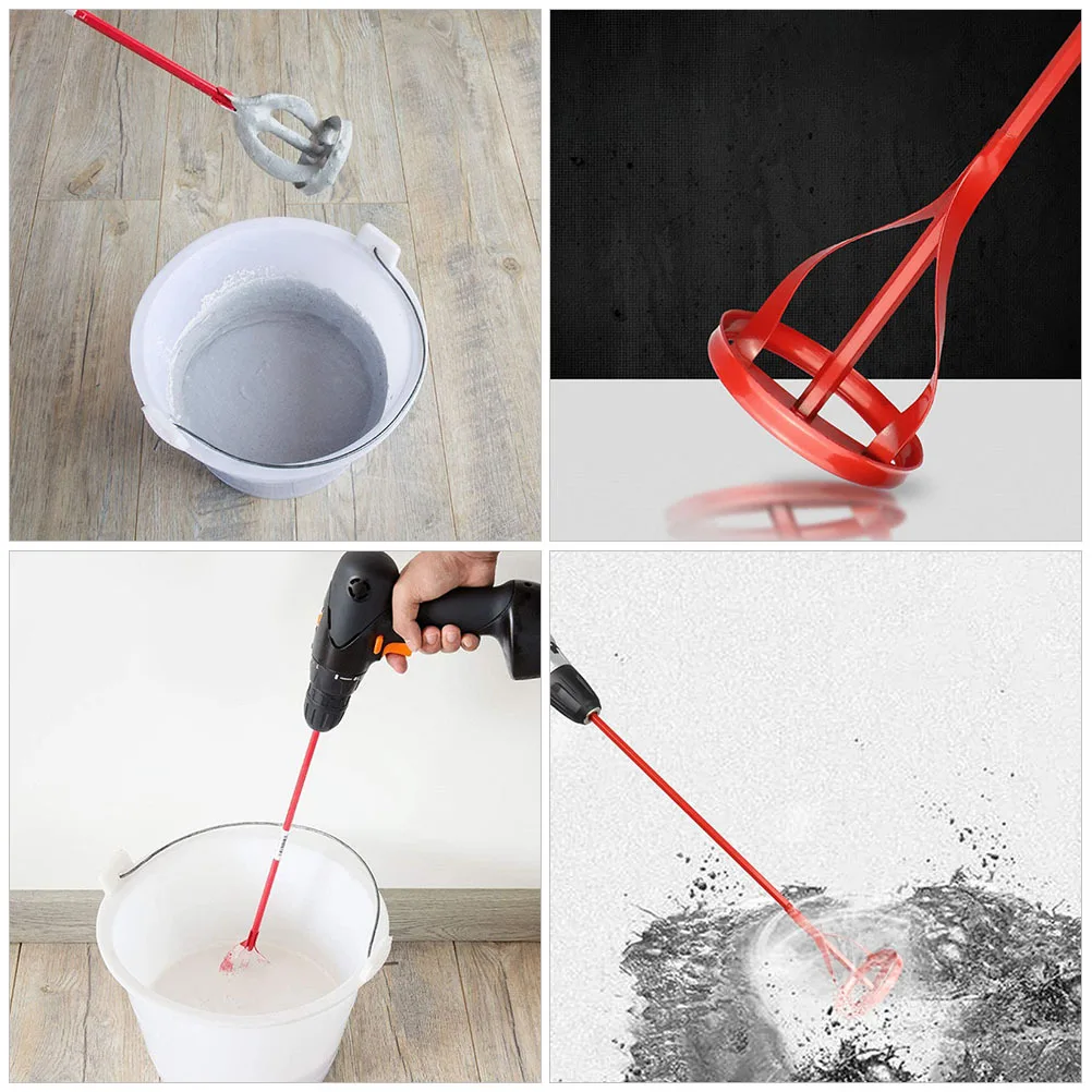 

Drywall Mud Mixer Sturdy Mixing Rod Stick for Electric Drill Cement Paint Putty Powder Efficient Tool Accessory for Construction