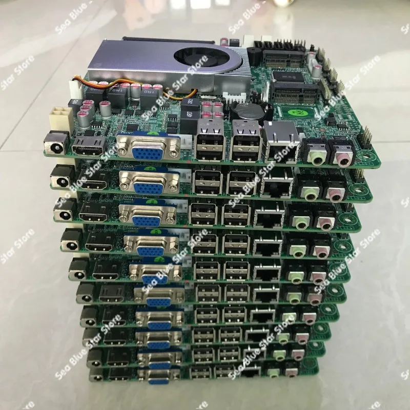Industrial board 1037U dual core mini small host ITX cash register advertising machine lvds second-hand dismantling main board