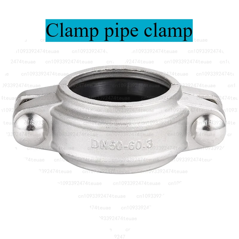 

Соединитель втулки зажима для труб с пазом из нержавеющей стали 304.