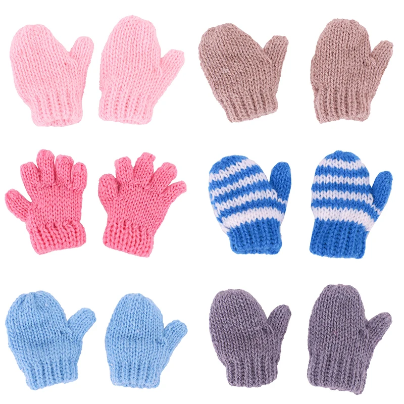 Children'S Clothing Girls Doll Gloves Baby Clothing Doll Clothes Doll Christmas Gloves Wool Gloves Gloves for American 18 Inch