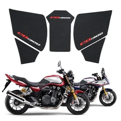 For CB1300SB/SF CB1300SB CB1300SF Motorcycle Non-slip Side Fuel Tank Stickers Waterproof Pad Rubber Sticker CB1300 2008 - 2023